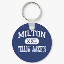 Milton - Yellow Jackets - High - Milton Vermont keychains by customteamsportswear Milton - Yellow Jackets - High - Milton Vermont keychains