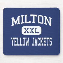 Milton - Yellow Jackets - High - Milton Vermont mousepads by customteamsportswear Milton - Yellow Jackets - High - Milton Vermont mousepads