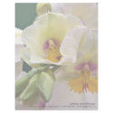 Miltonia Orchid • Personalized Letterhead