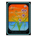 Miltonia Orchid Sunset posters