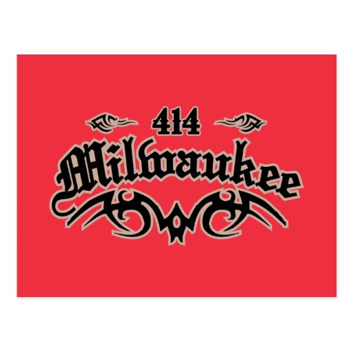 Milwaukee 414 postcard Zazzle