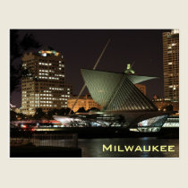 Milwaukee Art Museum Postcard postcards