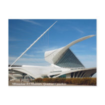 Milwaukee Art Museum, Quadracci pavilion Post Card