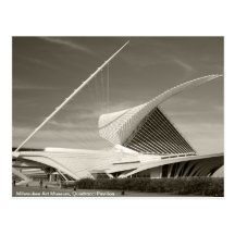 Milwaukee Art Museum, Quadracci pavilion Post Cards