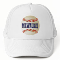 MILWAUKEE BASEBALL TRUCKER HAT