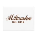 Milwaukee, est. 1846 postcards