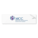 Milwaukee MCC Bumper Sticket bumper stickers