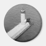 Milwaukee Pierhead Lighthouse Fridge Magnet
