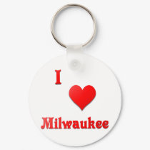Milwaukee -- Red keychains by CulturalPerspective5 Milwaukee -- Red keychains