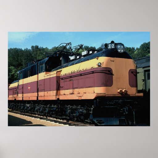 Milwaukee Road Bipolar electric No. E-2, St. Louis Poster