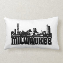 Milwaukee Skyline Pillows