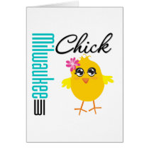 Milwaukee WI Chick cards by chicktshirts Milwaukee WI Chick cards