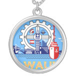 Milwaukee, Wisconsin, United States flag Pendant
