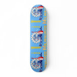 Milwaukee, Wisconsin, United States flag Skateboard Deck