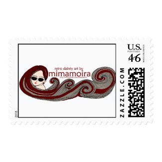 Mima MOiRA Logo stamp