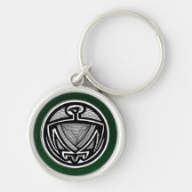 'Mimbres Green' Key Chain