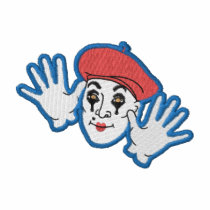 Mime embroidered shirts by ZazzleEmbroidery Mime embroidered shirts