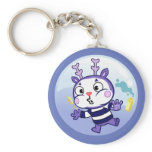 Mime in a Bubble Key Chains
