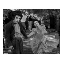 "Mimes in the Plaza" Poster by Rick Waldroup posters