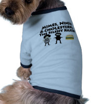 Mimes, Nijas & Cholesterol pet clothing by towntees Mimes, Nijas & Cholesterol pet clothing