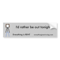 Mimi Bumper Sticker bumper stickers