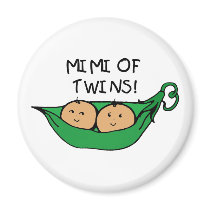 Mimi of Twin Pod Fridge Magnets