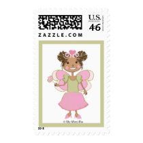 MiMi Pie Fairy Princess Postage Stamp