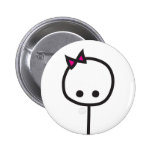Mimie button - Girlie buttons