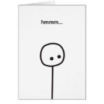 Mimie card - Fun & Laughs / Hmmm cards