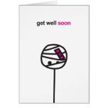 Mimie card - Get well / Bandage cards