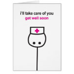 Mimie card - Get well / Nurse cards