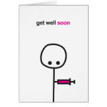 Mimie card - Get well / Syringe cards