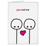 Mimie card - Love / You and Me cards