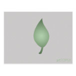 Mimimalist Leaf Postcards