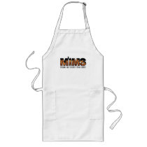 MIMS Apron -  This is Why I'm Hot Logo - White aprons