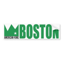 MIMS Bumper Sticker - American King of Boston bumper stickers