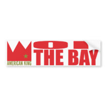 MIMS Bumper Sticker - American King of The Bay bumper stickers