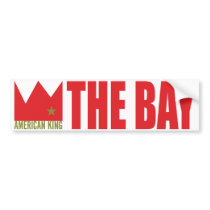 MIMS Bumper Sticker - American King of The Bay bumper stickers