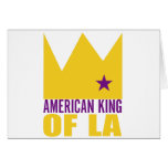MIMS Greeting Card -  American King of L.A.