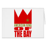 MIMS Greeting Card -  American King of The Bay