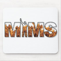 MIMS Mousepad -  Logo - White