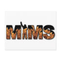 MIMS Postcard -  Logo - Black