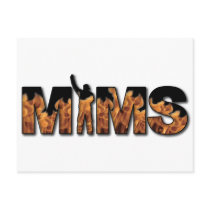 MIMS Postcard -  Logo - Black