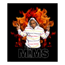 MIMS Poster Print - Eternal Flame by Mims MIMS Poster Print - Eternal Flame