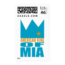 MIMS Stamps -  American King of MIA stamps