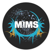 MIMS Sticker -  MIMS Logo Framed - Exclusive stickers