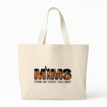 MIMS Totebag -  This is Why I'm Hot Logo - White