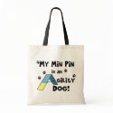 Min Pin Agility Dog bags by MenagerieMayhem Min Pin Agility Dog bags