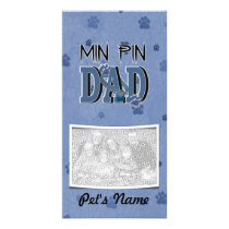 Min Pin DAD Photo Card Template
