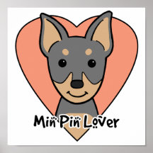 Min Pin Lover Poster